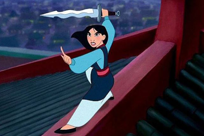 迪士尼公主健身動作-花木蘭：手臂訓練