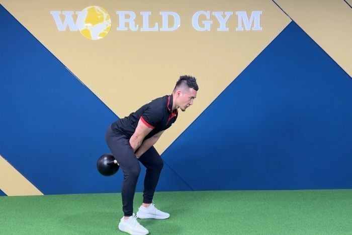 壺鈴擺盪 分解動作2