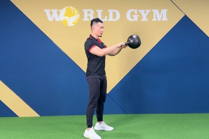 壺鈴擺盪 分解動作3