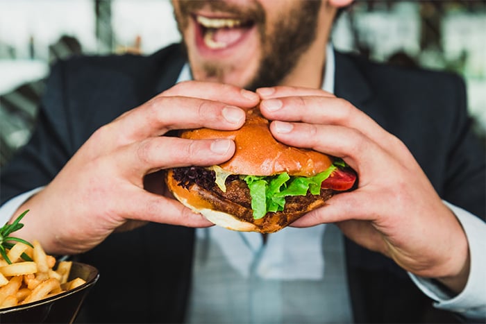 漢堡 垃圾食物 少吃 吃太少也不會變瘦