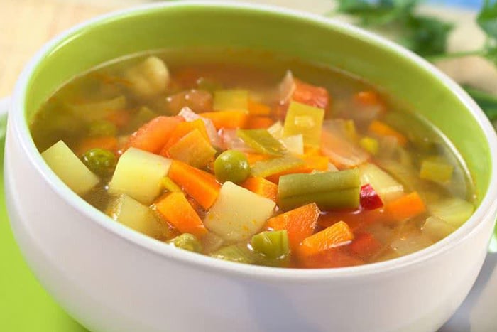 白蘿蔔蔬菜湯