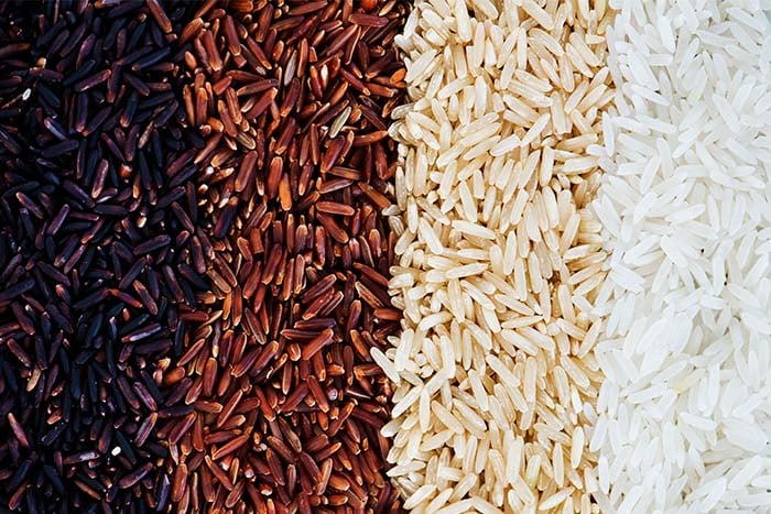 白飯與其他米飯熱量與營養比較