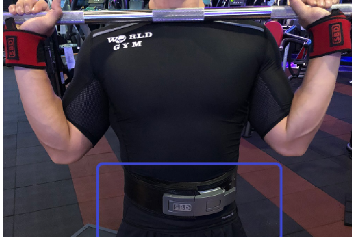 腰帶使用可以增加核心支撐跟穩定