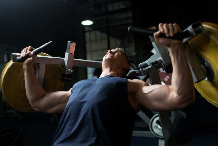 man-doing-chest-press