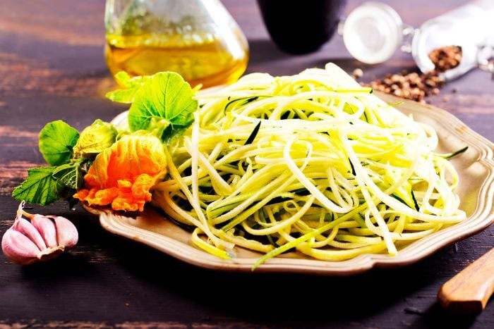 zucchini-spaghetti-in-metal-bowl
